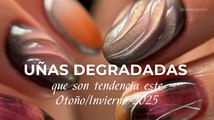 Uñas degradadas que son tendencia este Otoño/Invierno 2025