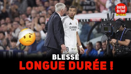 Real Madrid : Kylian Mbappé BLESSÉ PLUSIEURS SEMAINES !