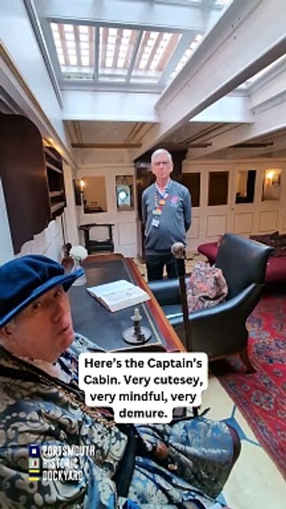Hilarious video of a tour of Portsmouth Historic Dockyard in Gen Z style