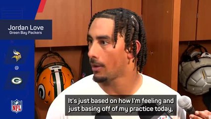 Love close to recovery ahead of divisional Vikings clash