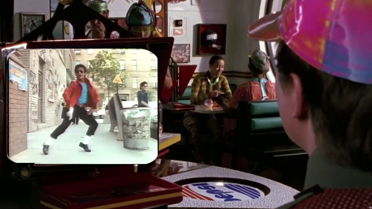 MICHAEL JACKSO EN EL CAFE DE LOS 80