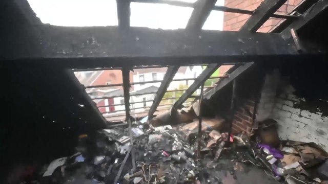 Family home damaged after lightning bolt hits their property