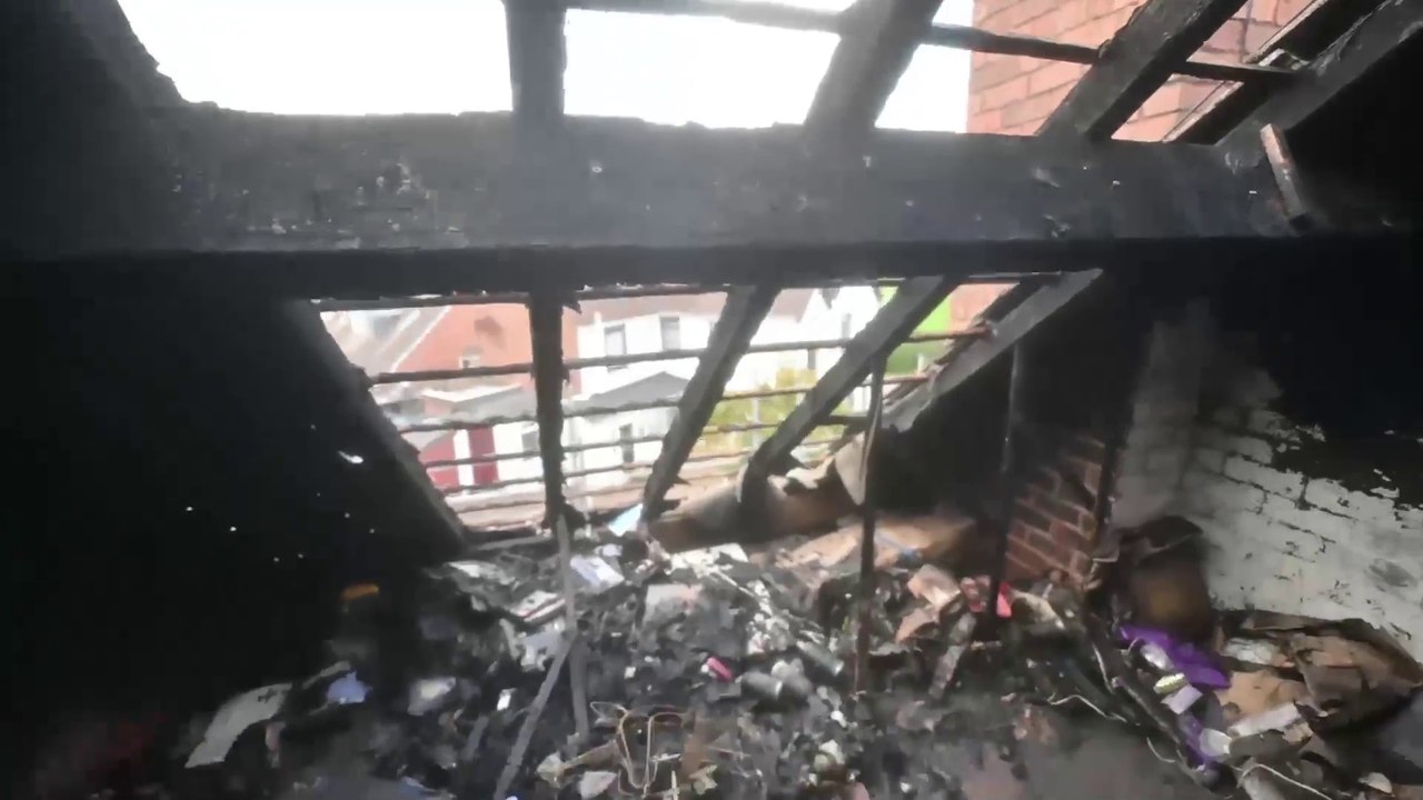 Family home damaged after lightning bolt hits their property