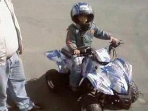 mon premier tour en quad
