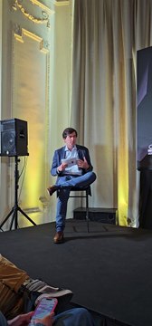 Presentación de la película Siempre es invierno , de David Trueba, en el Festival de Cine de San Sebastián