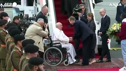 Papa Francesco in Lussemburgo per il viaggio apostolico