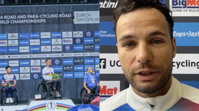Cyclisme - UCI Para-Cycling World Championships Zurich 2024 - Florian Jouanny médaillé d'argent : Un peu de repos, ça fera du bien