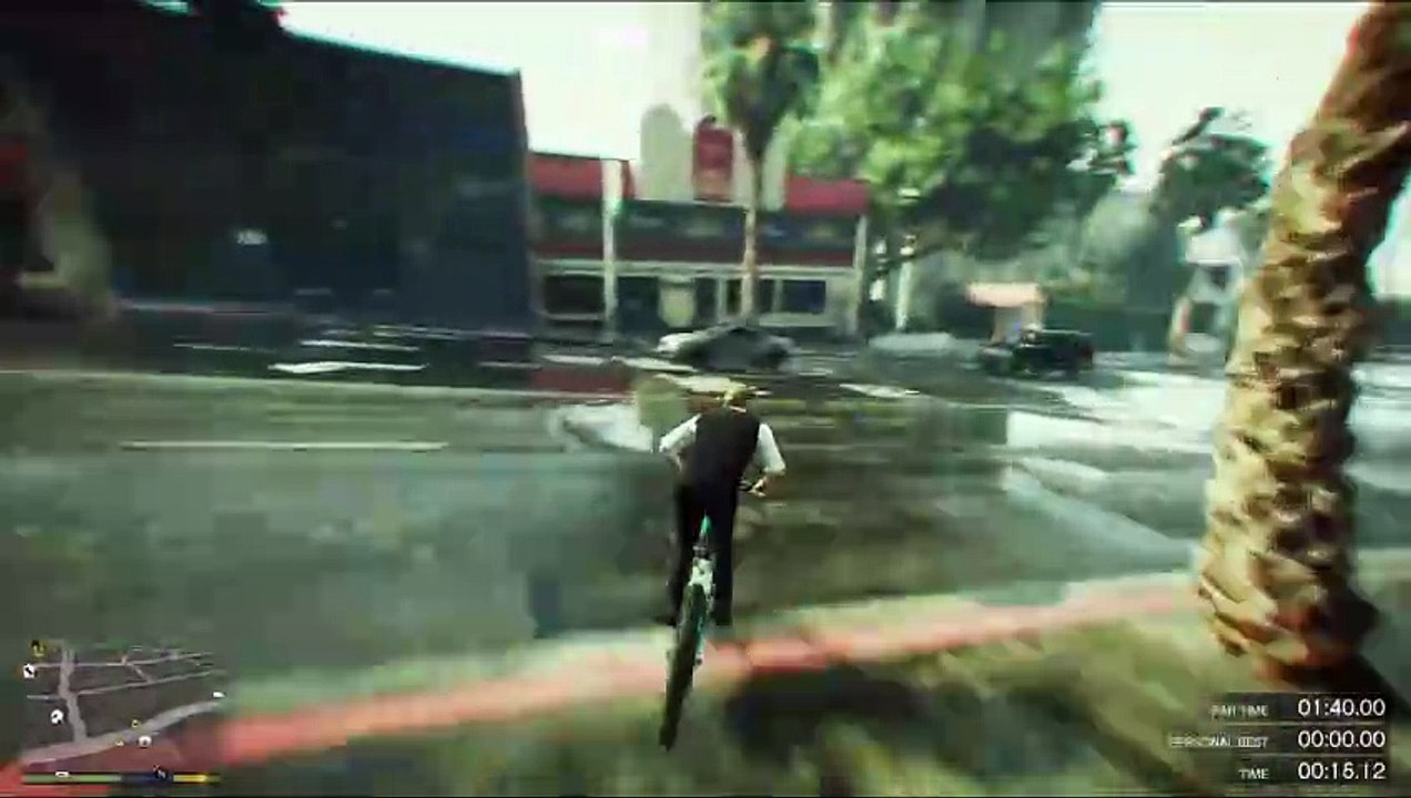 GTA Online Junk Energy Time Trials West Vinewood Attempt 2