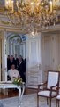 François rencontre la famille grand-ducale du Luxembourg