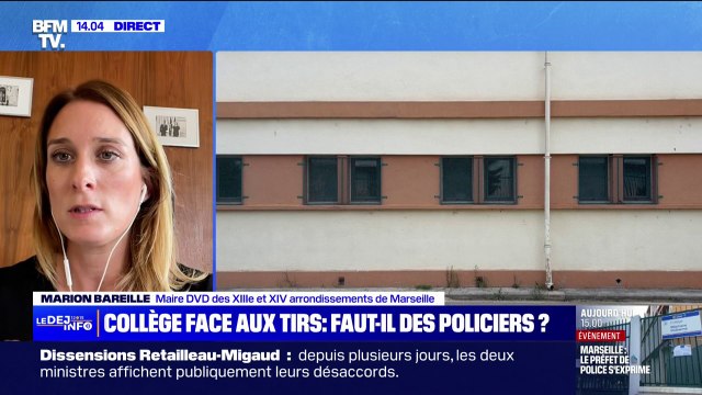 Impacts de plomb sur un collège à Marseille: On va tripler les effectifs sur le territoire , affirme Marion Bareille, maire DVD des XIIIe et XIVe arrondissements de Marseille