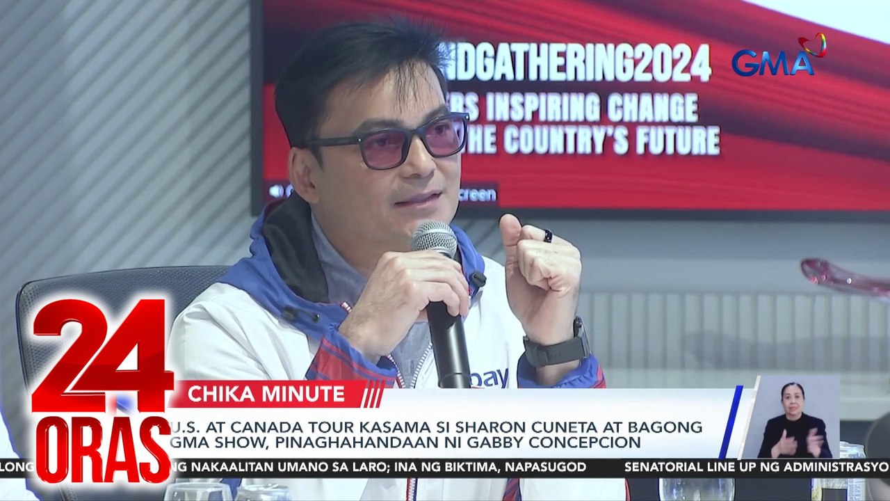 U.S. at Canada tour kasama si Sharon Cuneta at bagong GMA show, pinaghahandaan ni Gabby Concepcion | 24 Oras