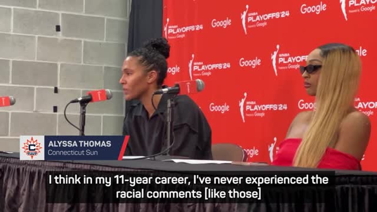 WNBA star Thomas slams online racist abuse