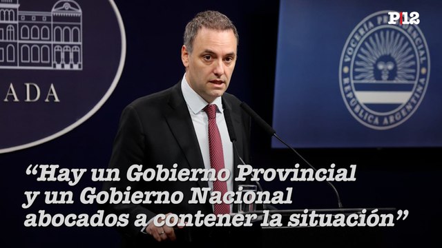 Adorni habló sobre los incendios en Córdoba: Hay un Gobierno Provincial y un Gobierno Nacional abocados a contener la situación”