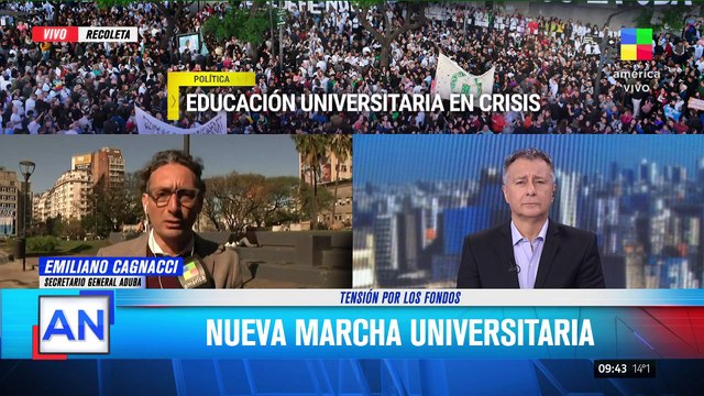 Nueva marcha universitaria: reclamos por salarios dignos y mantenimiento básico