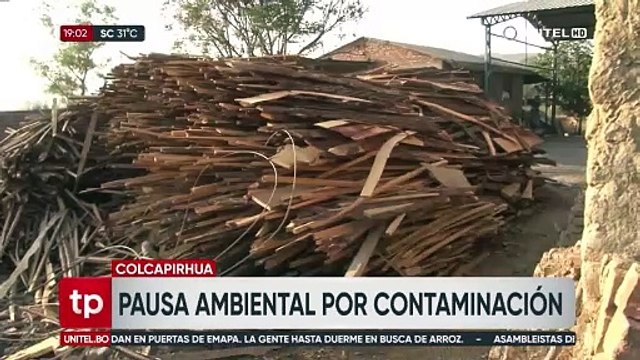 Por la contaminación, dictan pausa ambiental para las yeseras y ladrilleras de Colcapirhua