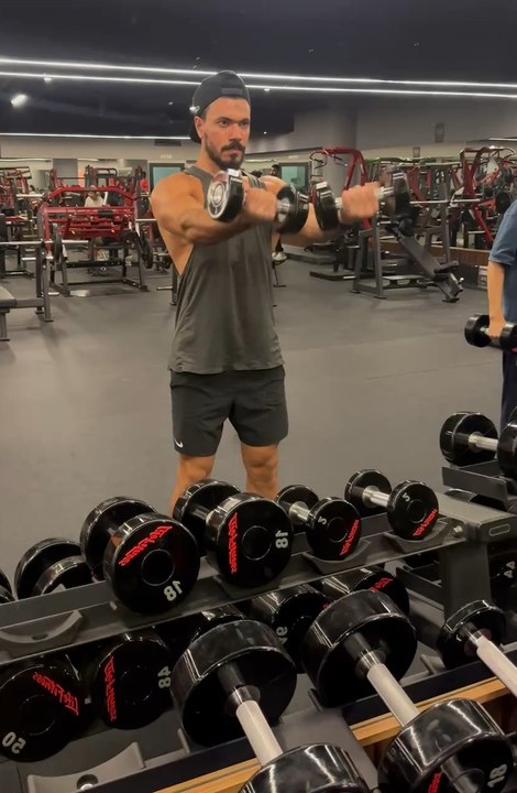 Dumbbell low to high