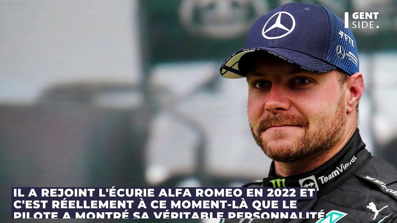 Le pilote Valtteri Bottas en roue libre sur les réseaux sociaux
