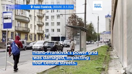 Several Ukrainian cities hit in Russian overnight aerial attack