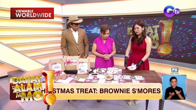 Paggawa ng brownie s’mores, alamin | Dapat Alam Mo!