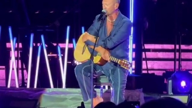 Ramazzotti va a vedere il concerto di Antonacci al Vittoriale e Biagio canta per lui Adesso tu