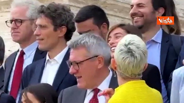 Referendum Autonomia, Bonelli, Fratoianni, Magi, Conte e Schlein consegnano firme in Cassazione