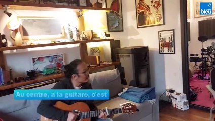 Isaac et Nora, deux jeunes quimpérois, reprennent Clandestino de Manu Chao