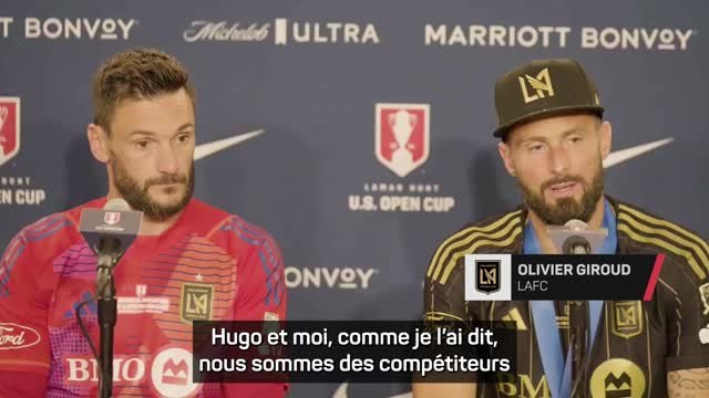 LAFC - Giroud et Lloris ont “faim” de trophées