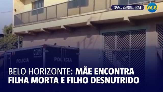 Mãe encontra filha morta e filho desnutrido em casa