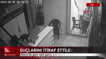Adana’da gece vakti güneş gözlüğüyle soygun