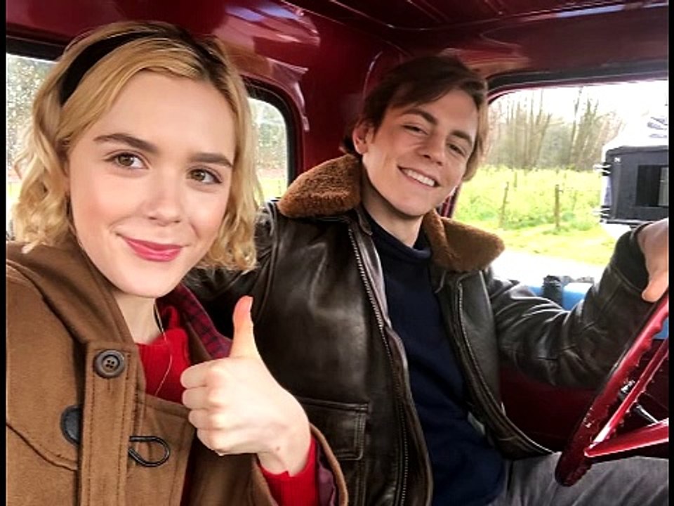 Ross Lynch & Kiernan Shipka - CUTE AND FUNNY MOMENTS (Chilling Adventures of Sabrina 2018)