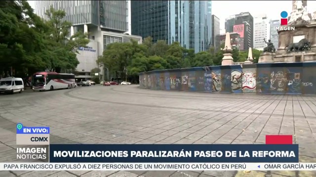 Ayotzinapa: Normalistas preparan marchas en Paseo de la Reforma