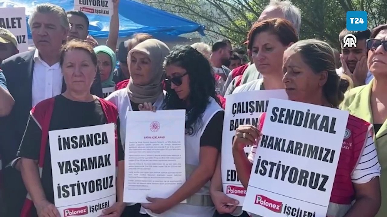 CHP İstanbul İl Başkanı Çelik'ten Polonez firmasında eylem yapan işçilere destek ziyareti