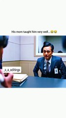 His Mom tight him Very well