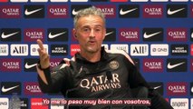Luis Enrique se lanza contra la prensa: 