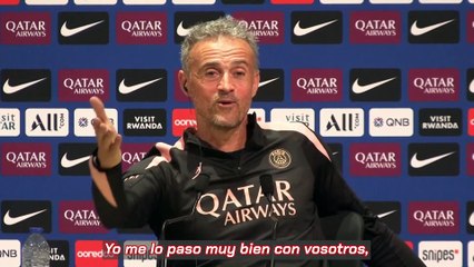 Luis Enrique se lanza contra la prensa: "Si me bajan un 25% o 50% de sueldo por no hablar, lo firmo"