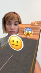 El trend viral de Maria Becerra imitando 'emojis'