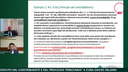 LA RIFORMA DELLO STATUTO DEL CONTRIBUENTE E DEL PROCESSO TRIBUTARIO