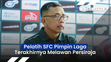 AKHIRNYA! SFC Tidak Pernah Menang, Manajemen Pecat Jafri Sastra