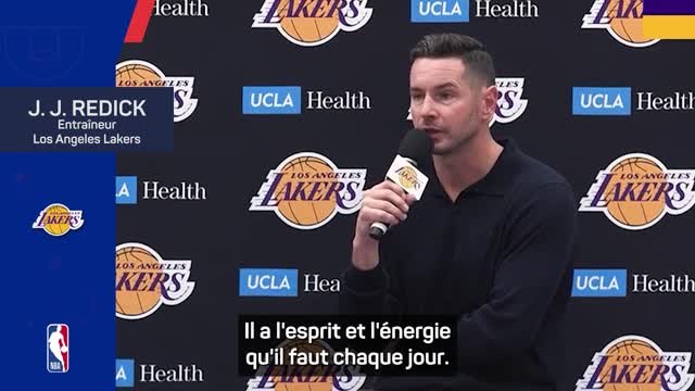Lakers - JJ Redick : Coacher LeBron et son fils Bronny, je ne le vois pas comme un défi