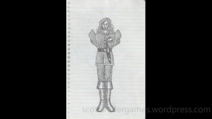 Soldier Pencil Sketch Video #419 (09-26-2024)