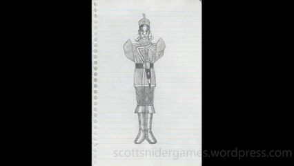 Soldier Pencil Sketch Video #420 (09-26-2024)