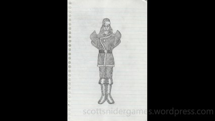 Soldier Pencil Sketch Video #423 (09-26-2024)
