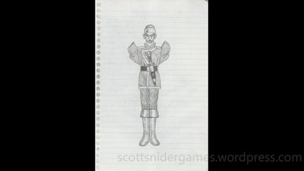 Soldier Pencil Sketch Video #424 (09-26-2024)