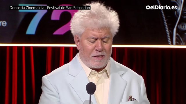 Discurso completo de Pedro Almodóvar en la entrega del Premio Donostia