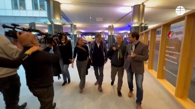 Puigdemont y Comín denuncian su indefensión ante las autoridades españolas tras la sentencia de la Justicia europea
