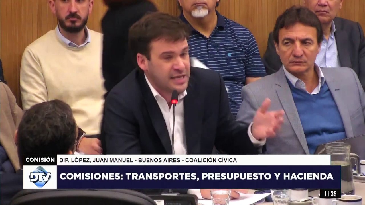 López presentó su proyecto de privatización de Aerolineas: "En general, las empresas públicas tienen falencias"