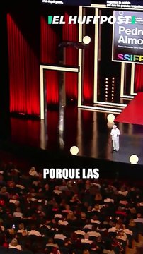 Pedro Almodóvar, al recibir el Premio Donostia: Hagamos lo posible para que el odio pertenezca a la ficción