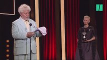 Pedro Almodóvar, al recibir el Premio Donostia: 