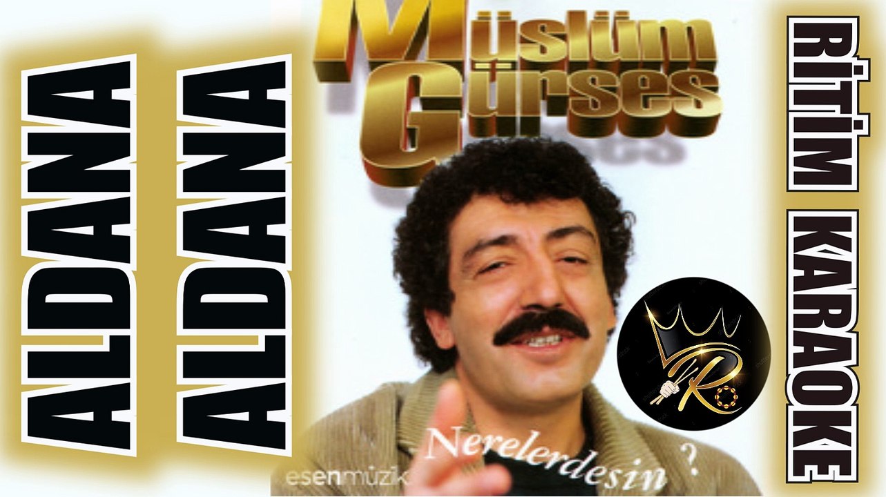 Aldana Aldana - Müslüm Gürses ✩ Ritim Karaoke (Uşşak Minör Maya 8/8 Vahde Beste Kemal Taşçeşme)