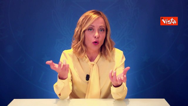 Meloni: L'Italia pu? diventare lo snodo strategico dell'energia tra Europa e Africa